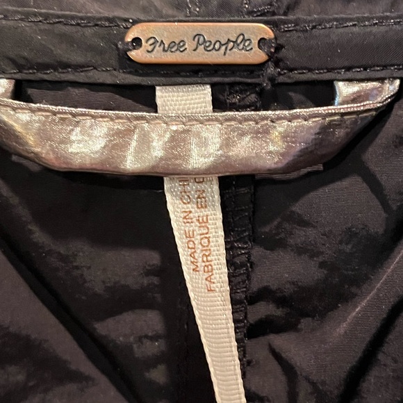 Free People Hooded Metallic Jacket - Picture 3 of 3